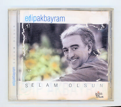 EDIP AKBAYRAM selam olsun (CD ve Kapak iyi durumda, içindeki kitapçik kötü durumda)