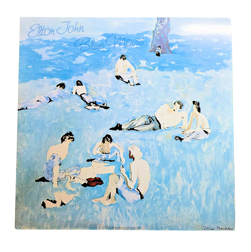 ELTON JOHN Blue moves (double LP) *Printed in Germany (Plak 8, Kapak 8)