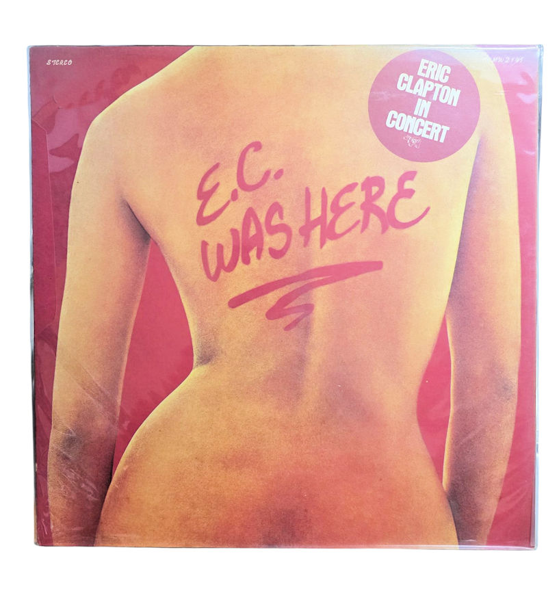 ERIC CLAPTON E.C. was here *Printed in Germany (Plak 8, Kapak 8)