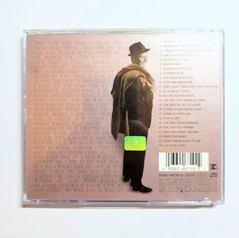FRANK SINATRA my way the best of Frank (CD ve Kapak iyi durumda) - Görsel 2