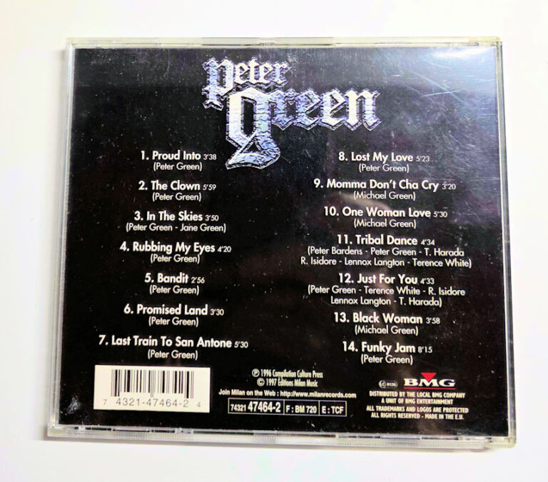 PETER GREEN Bandit (CD ve Kapak iyi durumda) - Görsel 2