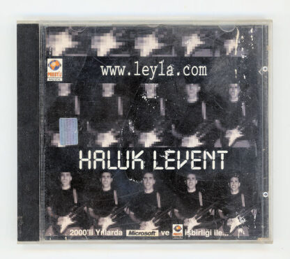 HALUK LEVENT www.leyla.com (CD ve Kapak iyi durumda, iç kitapçığı yapışmış)