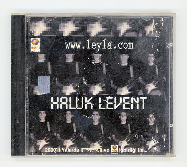 HALUK LEVENT www.leyla.com (CD ve Kapak iyi durumda, iç kitapçığı yapışmış)