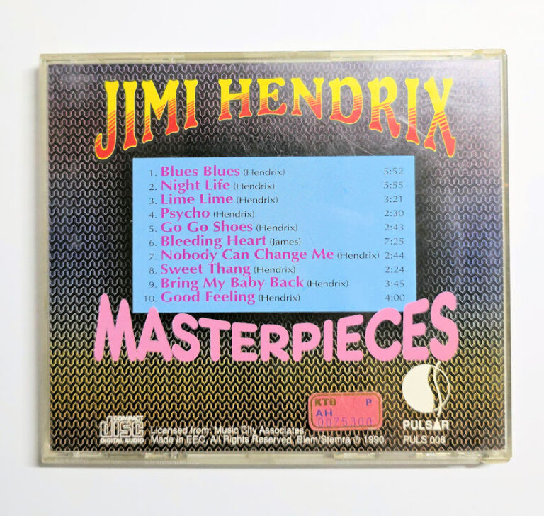 JIMI HENDRIX Masterpieces (CD ve Kapak iyi durumda) - Görsel 2