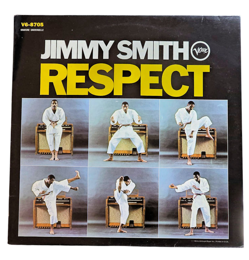 JIMMY SMITH Respect – Printed in France Plak 8 / Kapak 8