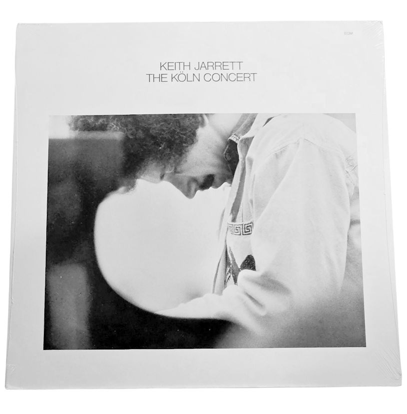 KEITH JARRETT Köln concert  ECM  – Printed in Germany Plak 8,5 / Kapak 8,5 (New Printing Made in EU)