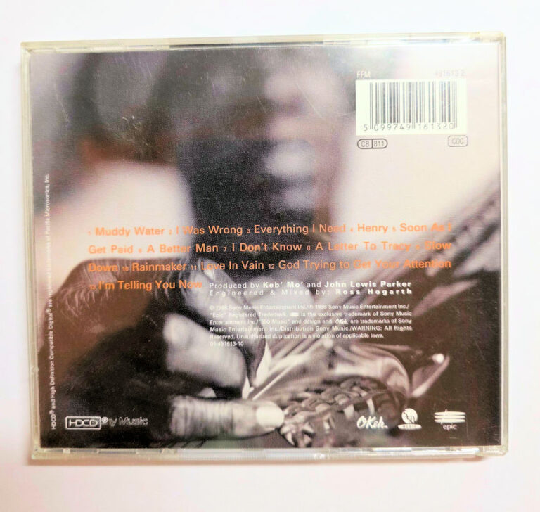 KEB`MO` slow down *Blues CD - Görsel 2