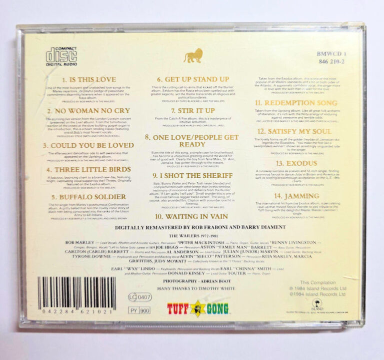 BOB MARLEY & THE WALLERS Legendery (CD ve Kapak iyi durumda) - Görsel 2