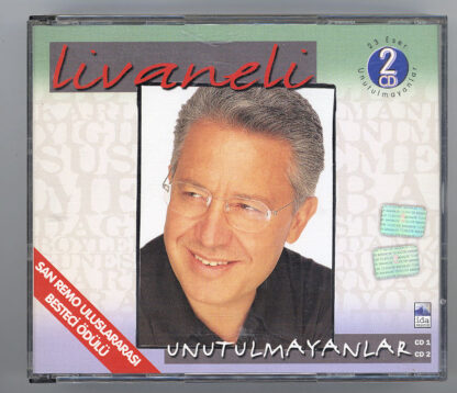 LIVANELLI unutulmayanlar (Double CD ve Kapak iyi durumda)