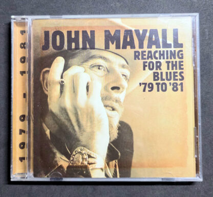JOHN MAYALL Reaching for the blues 79 to 81` (CD ve Kapak iyi durumda)