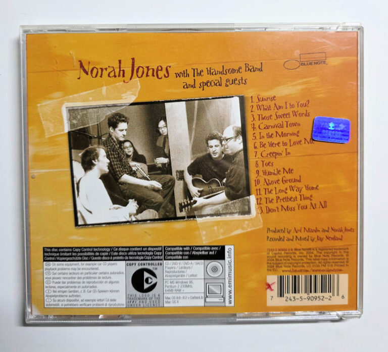 NORAH JONES feel like home  (CD ve Kapak iyi durumda) - Görsel 2