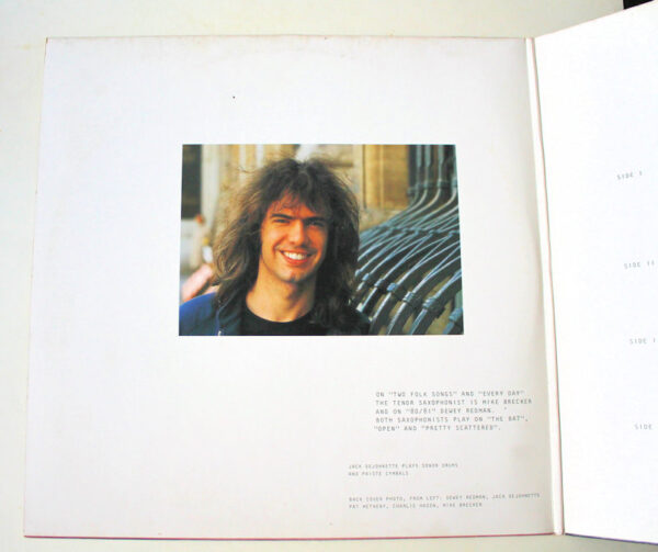 PAT METHENY 80/81 Jazz 33lük. Double LP ECM Printed In Germany – Kondisyon 8/8 - Görsel 3