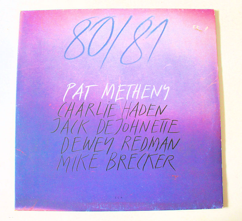 PAT METHENY 80/81 Jazz 33lük. Double LP ECM Printed In Germany – Kondisyon 8/8