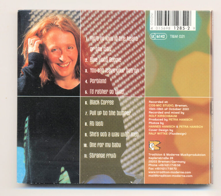 MARY COUGHLAN Red Blues *Jazz-Blues CD - Görsel 2