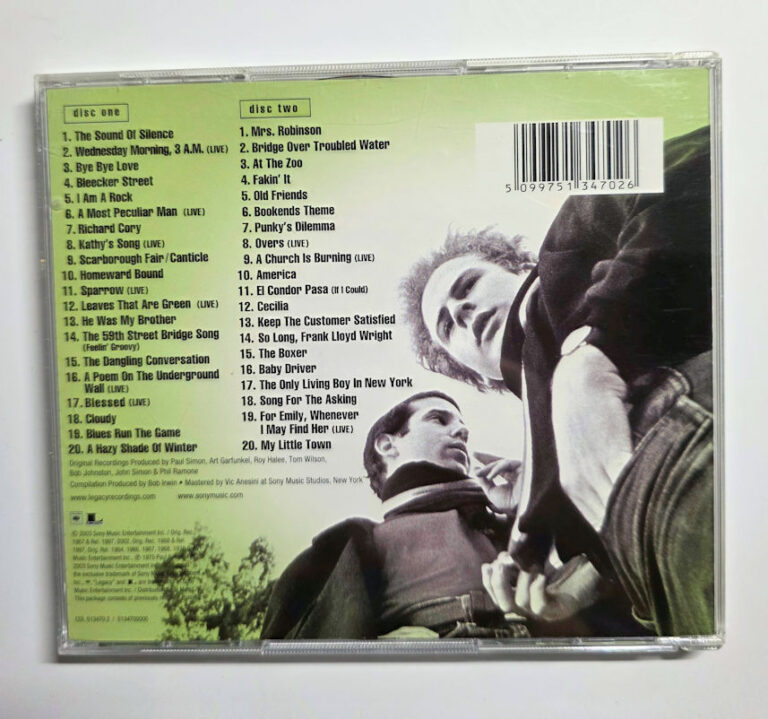 SIMON & GARFUNKEL The essential  (Double CD ve Kapak iyi durumda) - Görsel 2