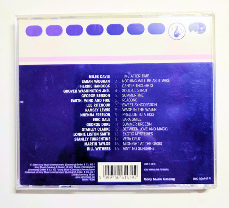SMOOTH&JAZZ "Varius Artists" (CD iyi durumda, kapakta çatlak var) - Görsel 2