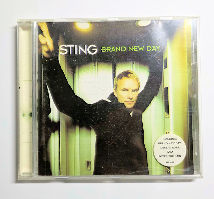STING brand new day (CD ve Kapak iyi durumda)