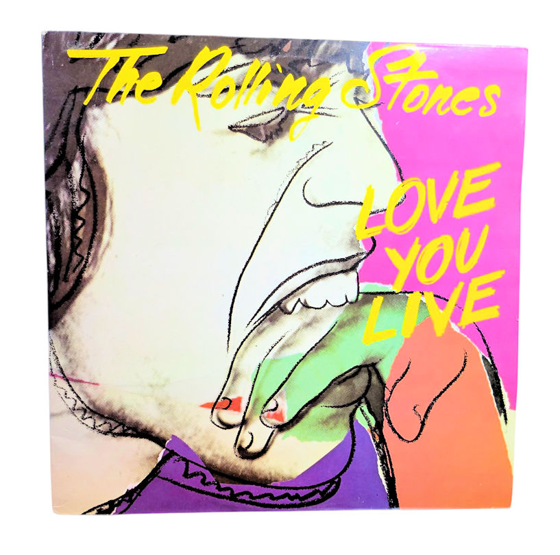 ROLLING STONES Love you live  *Printed in Holland *double LP (Plak 8, Kapak 8)