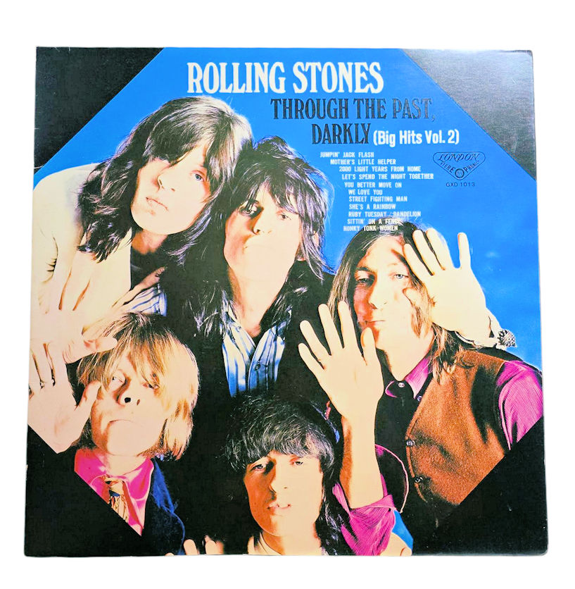 ROLLING STONES Through the past darkly *Printed in Germany (Plak 8, Kapak 8)
