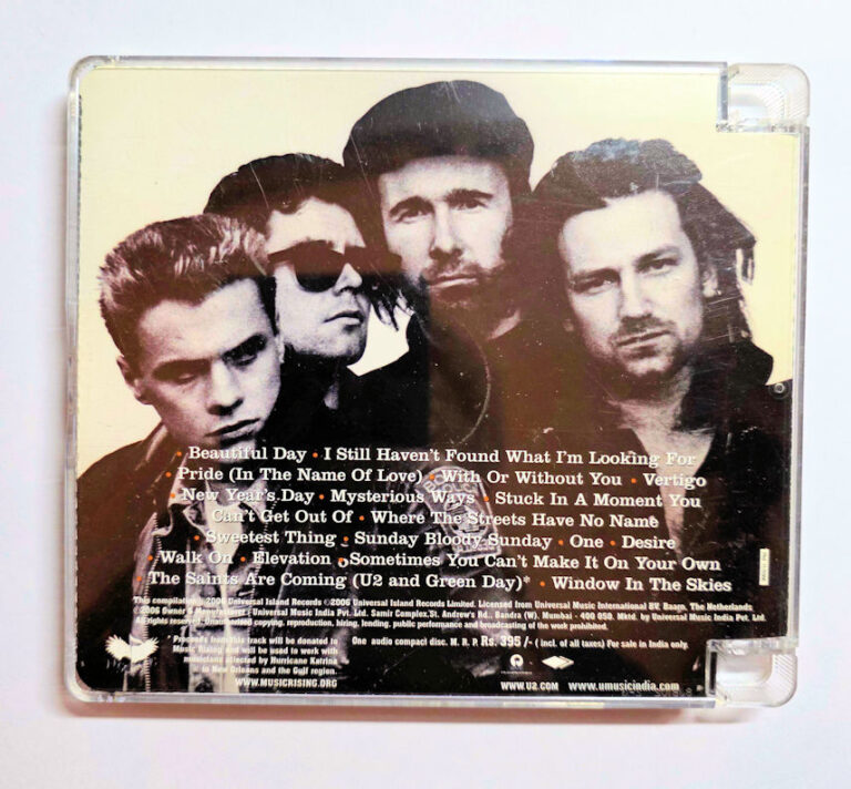 U218 (CD ve Kapak iyi durumda) - Görsel 2