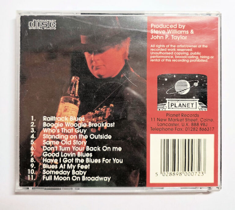 STEVE WILLIAMS Full moon on Broadway *Blues CD - Görsel 2