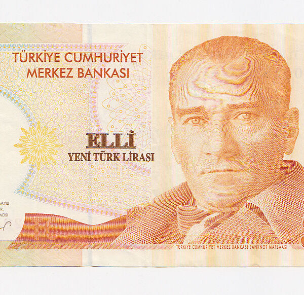 8. Emisyon 50 YTL 2005 - E89 serisi *çt banknot *VF