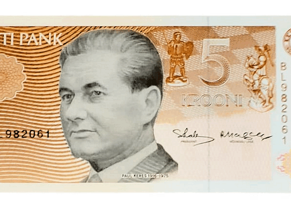 ESTONIA 5 Krooni 1992 UNC