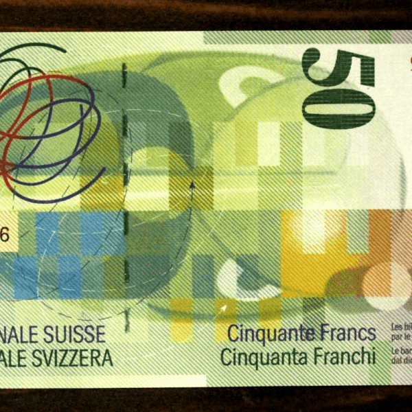 SWITZERLAND 50 Francs 2012 - S. Trauber Arp - Uncirculated UNC *SATILDI-OUT OF STOCK