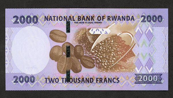 RWANDA 2000 Francs 2024 UNC