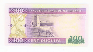 Mauritania 100 Ouguiya 2015 UNC