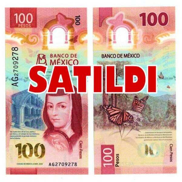 MEXICO 100 Pesos 2021 Polymer - UNC