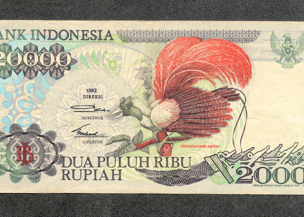 INDONESIA 20 000 Rupiah 1992 VF/EF