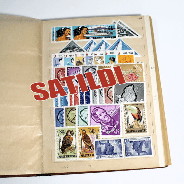 Macaristan Hungary Stamps Album Pul Albümü