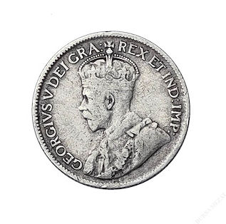 Kıbrıs Cyprus *four&half Piaster 1921