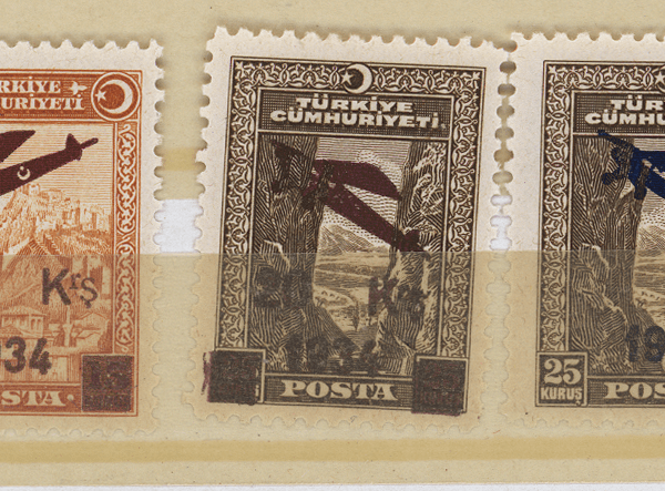 Sürşajrlı 1. Uçak pulları 1934 **MNH Mint - Turkey Stamps