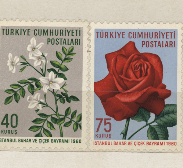 1960 çicek bayrami serisi **MNH Mint