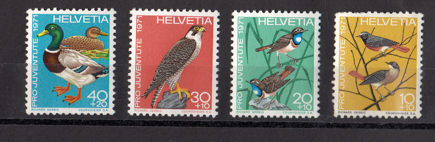 SWITZERLAND Pro Juventute 1971 Mint **MNH