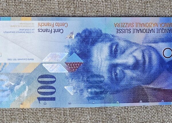 SWITZERLAND 100 Francs 2007 Giacometti - Uncirculated UNC