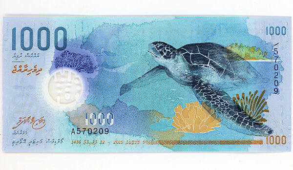MALDIVES Maladivler 1000 Rufiyaa Polymer – UNC *çil