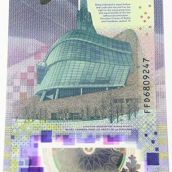CANADA KANADA 10 DOLARS 2018 ÇİL Banknot