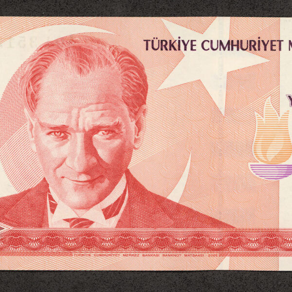 8. Emis. 1. Tertip 10 YTL 2005-2010 çil banknot A serisi *SATILDI - OUT OF STOCK