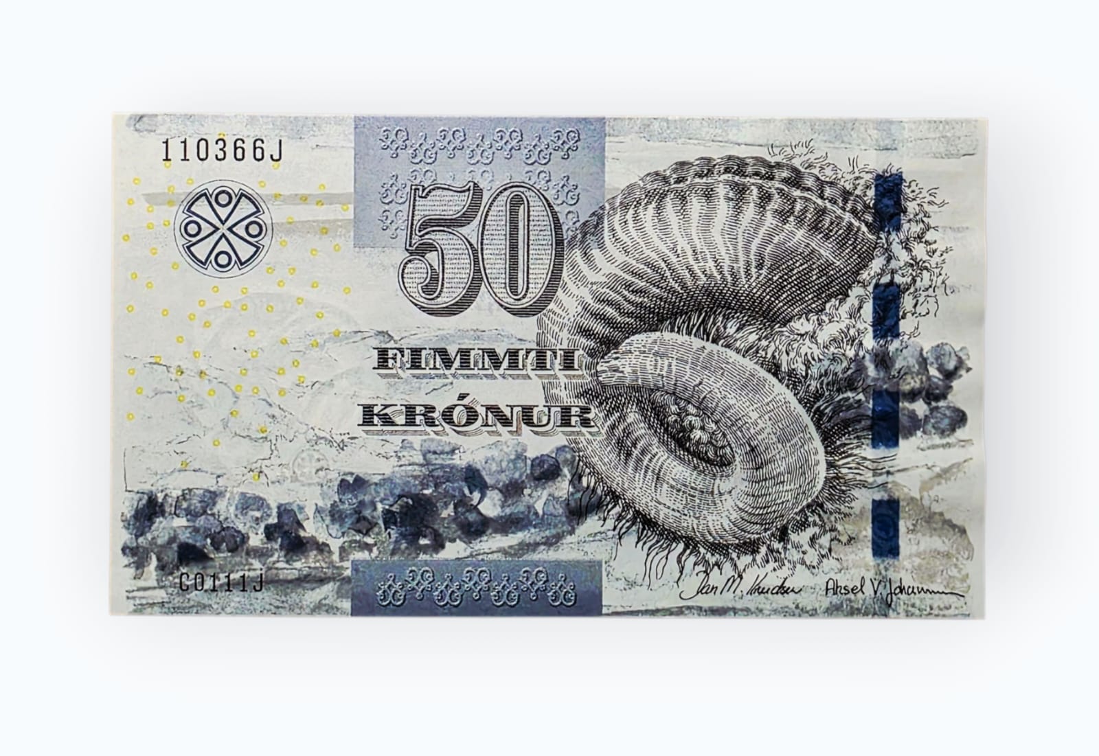 FAEROE ISLANDS 50 Kroner UNC *çil