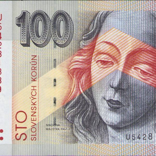 Slovenya 100 Tolarjev 2004 SLOWENIA çil banknot *SATILDI - OUT OF STOCK SATILDI