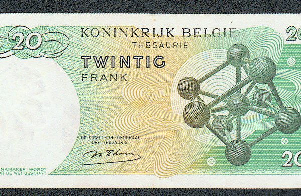 BELGIUM Belgique 20 Francs UNC - çil