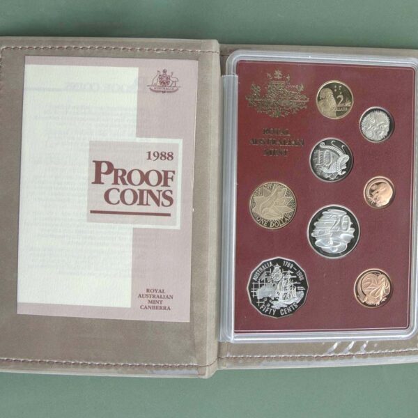 AUSTRALIA Proof Coin Set 1988