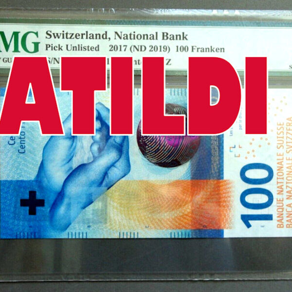 SWITZERLAND 100 Francs 2017 PMG 67 EPQ Uncirculated UNC