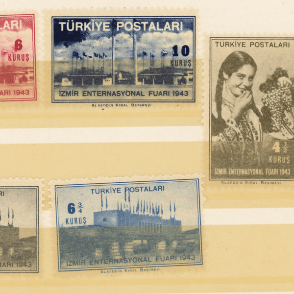 Izmir Enternasyonal Fuari 1943 **MNH