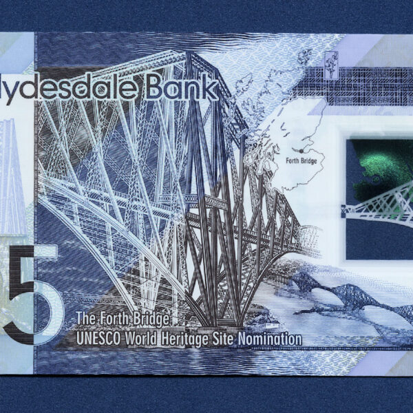 Iskoçya SCOTLAND 5 POUND 2015 UNC