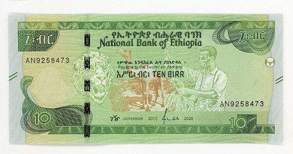 ETHIOPIA Etyopya 10 Birr 2020 UNC - çil