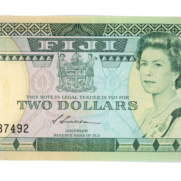 Fiji 2 Dollars ND 1983 Pick#74a - UNC çil banknot
